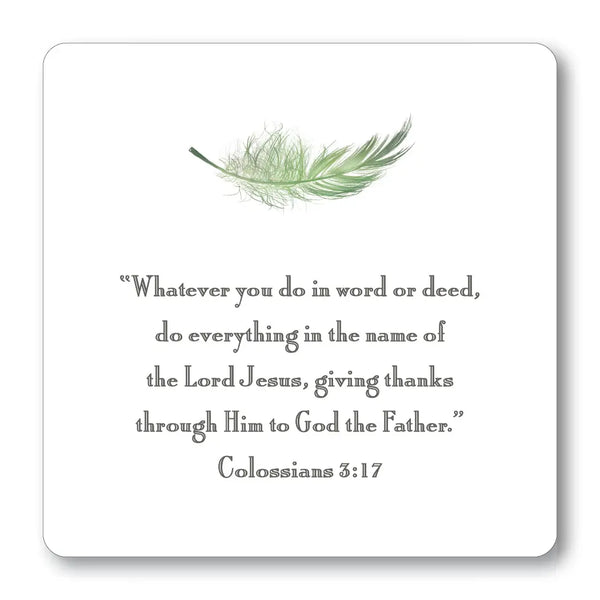 Thankfulness Verse Cards with Easel