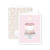 Funfetti Pink Cake Birthday Greeting Card