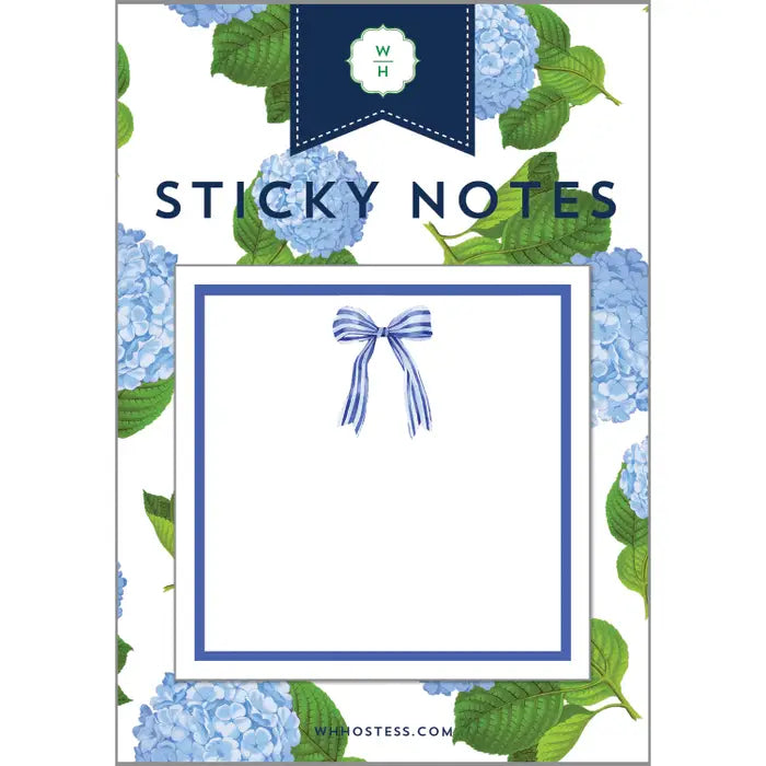 Striped Bow Sticky Notes