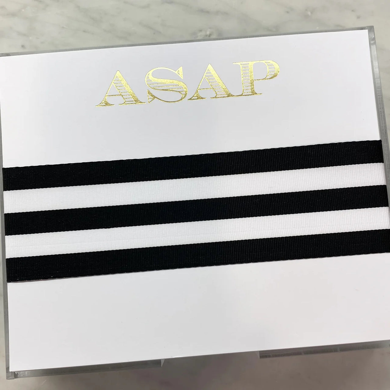 ASAP Gold Foil Large Notepad