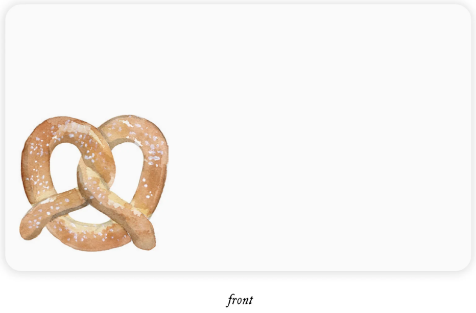 Pretzel Little Notes