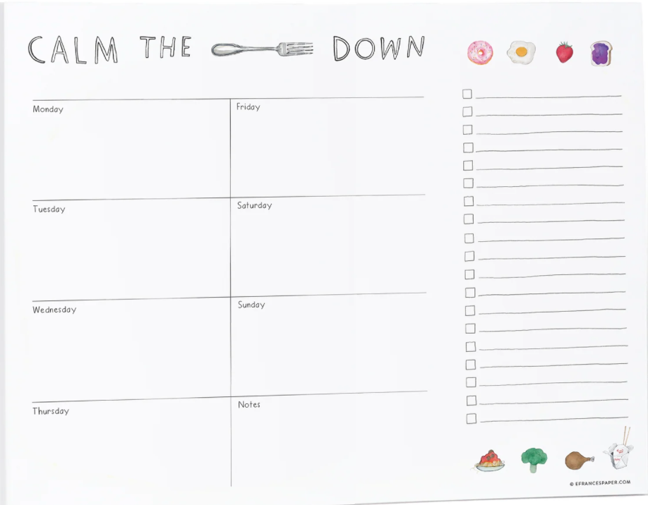 Fork Weekly Meal Planner