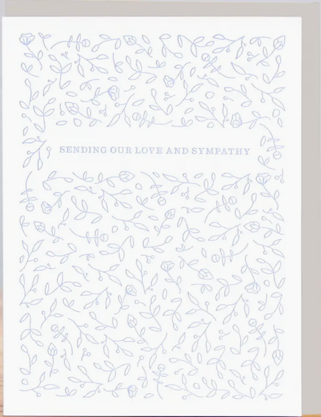 Sending Love and Sympathy Greeting Card