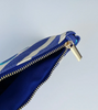 Lilibridge Zebra Cat Blue Wristlet