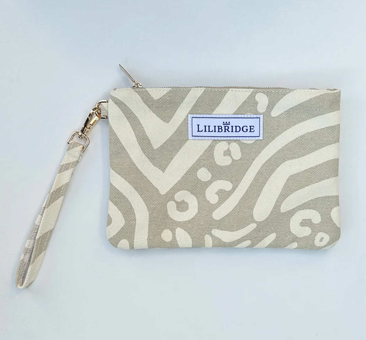 Lilibridge Zebra Neutral Wristlet