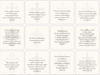 Grief Verse Cards with Easel