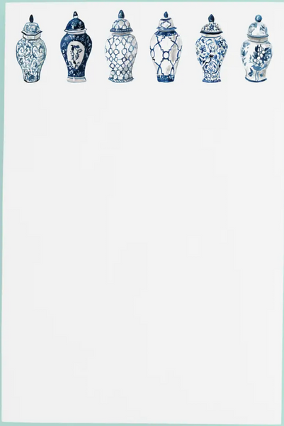 Ginger Jars Notepad