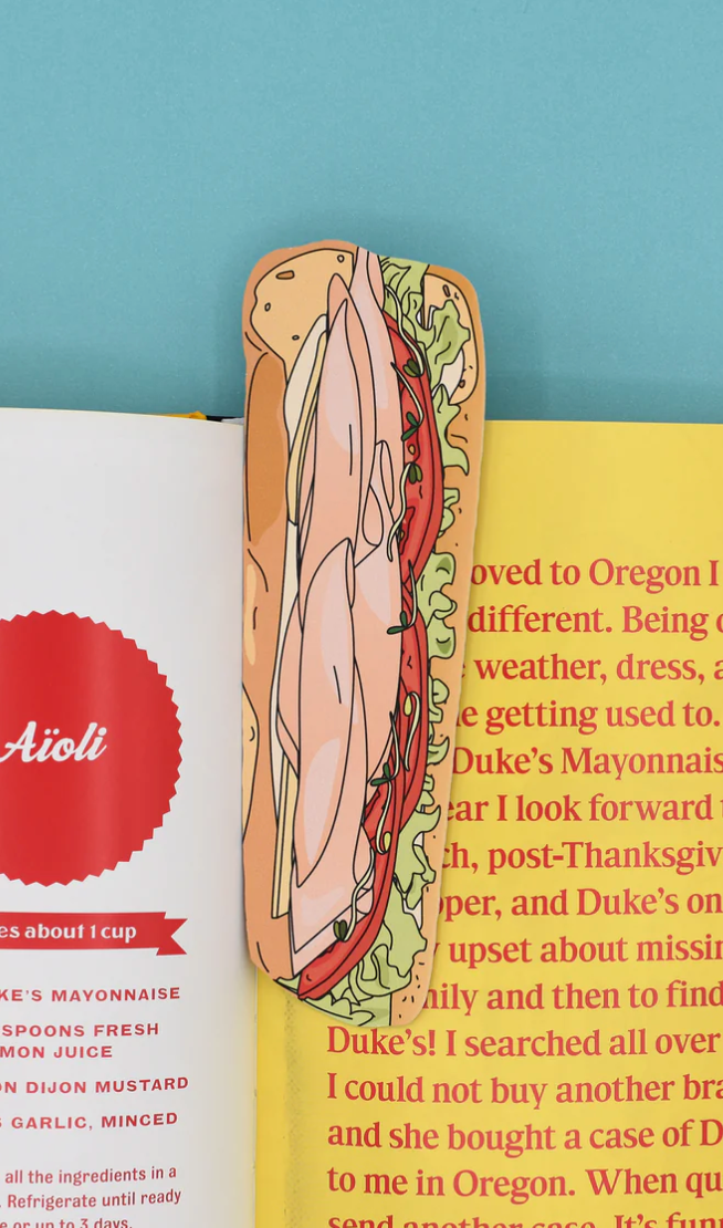 Deli Sandwich Bookmark