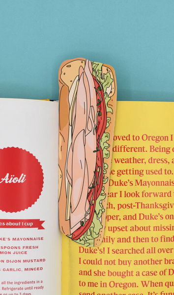 Deli Sandwich Bookmark
