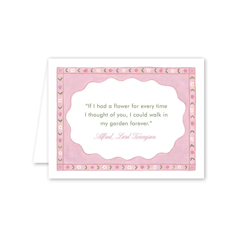 Dala Scallop Friendship Greeting Card