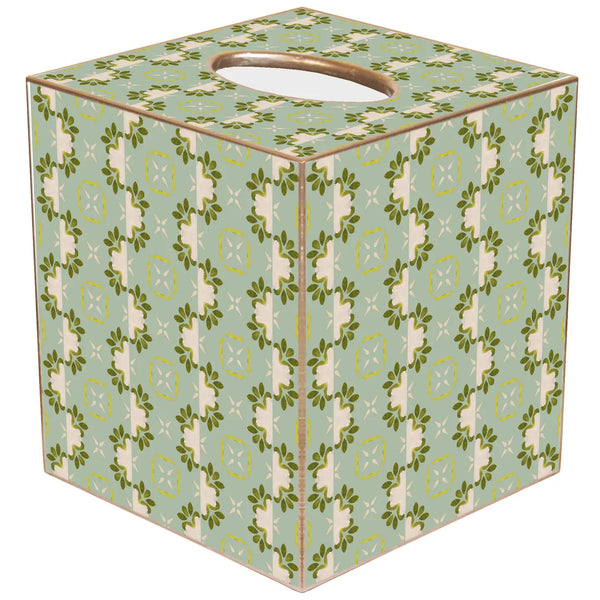 Primrose Blue Tissue Box Cover