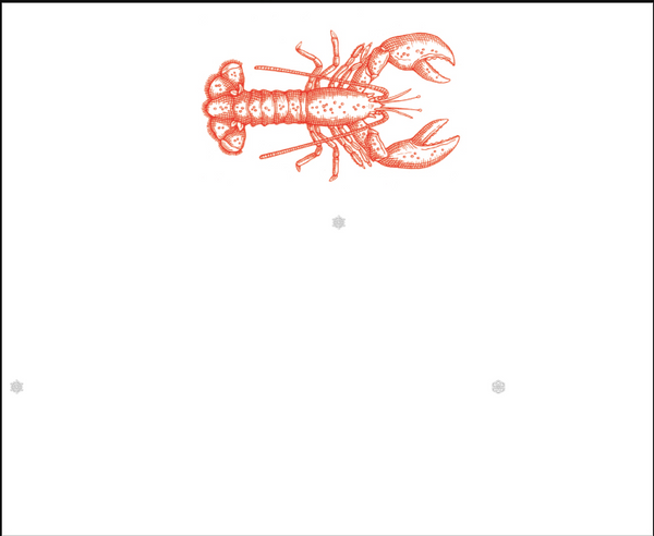Lobster Large Notepad