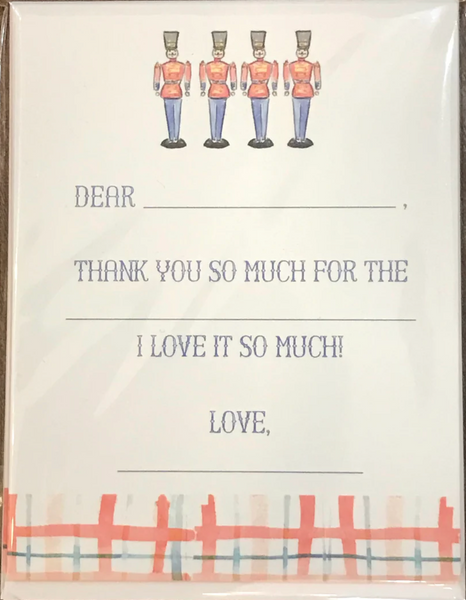 Toy Soldiers Children's Christmas Thank You Notes
