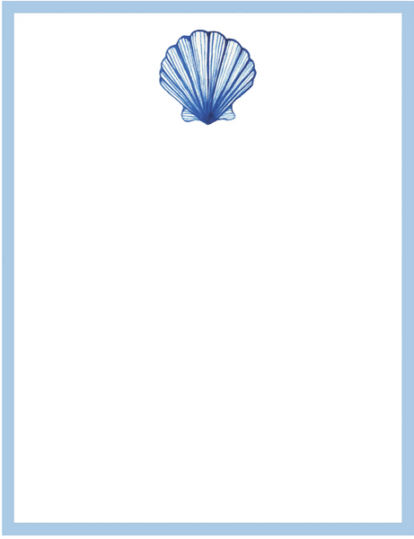 Sea Shell Notepad