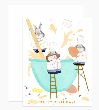 Birthday Bunnies Card