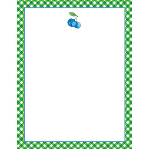 Blueberry Notepad