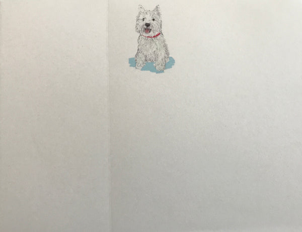 Westie Dittie Notepad