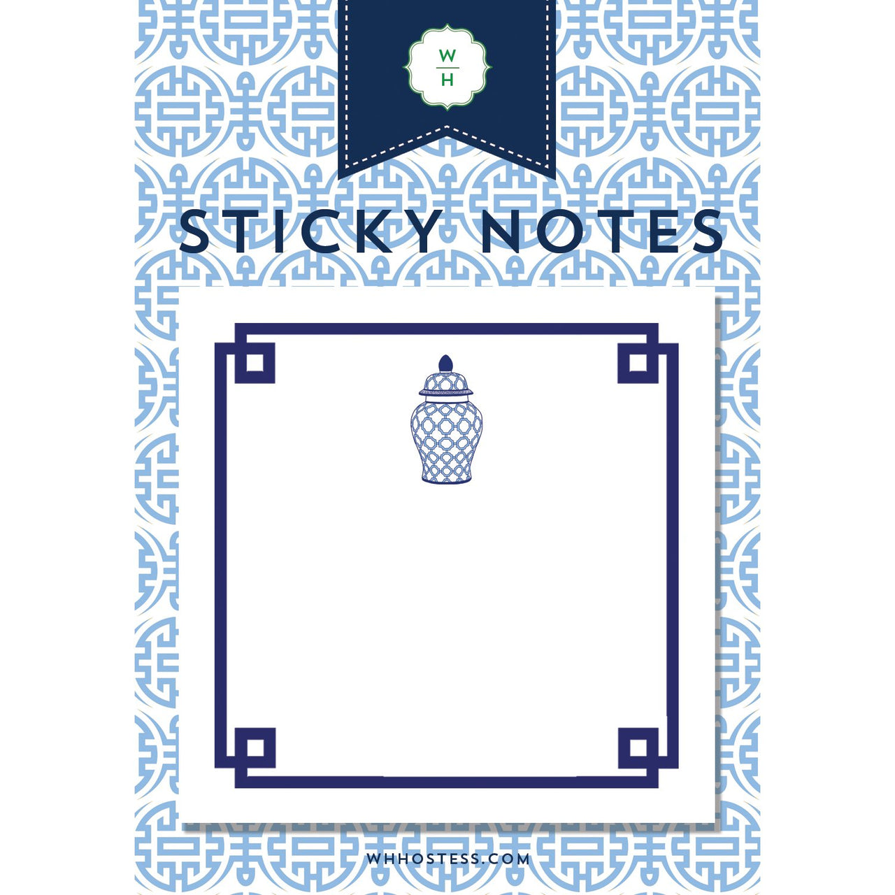Ginger Jar Sticky Notes