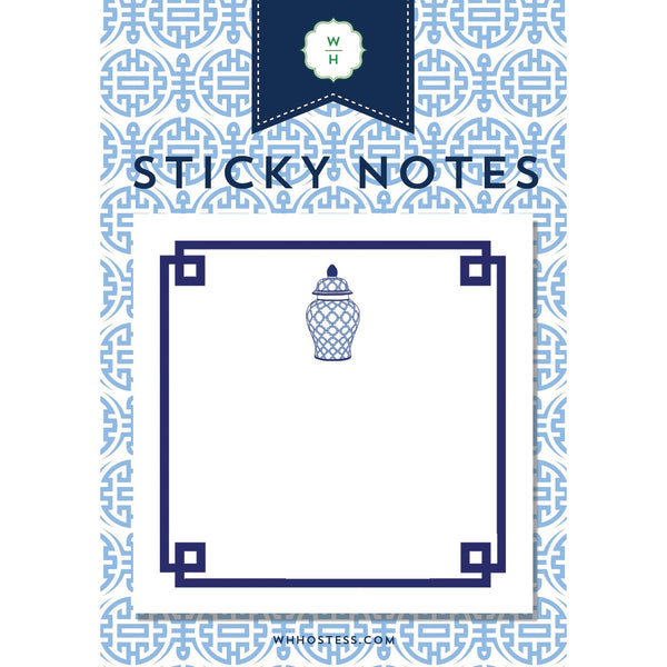 Ginger Jar Sticky Notes