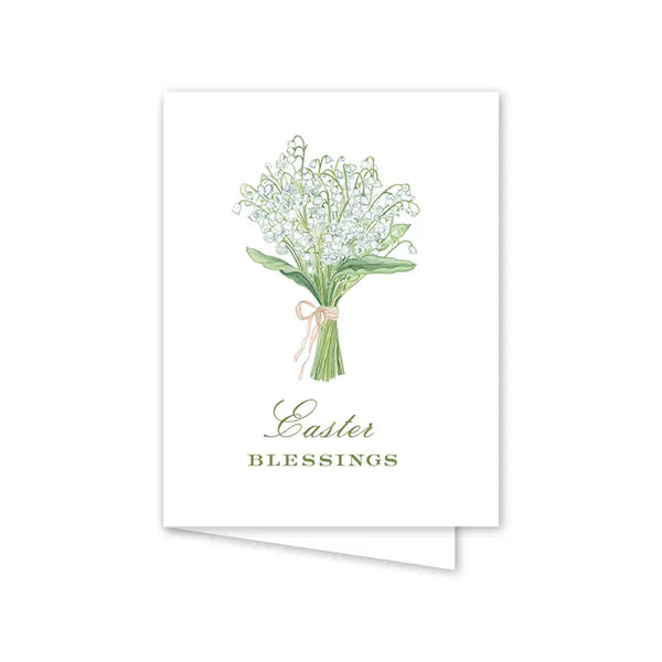 Lily of the Valley Easter Greeting Card