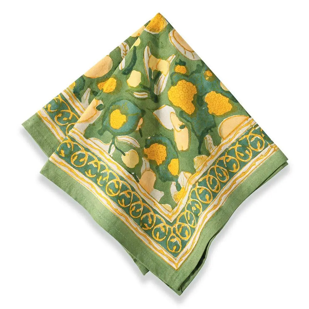 Fruit Yellow and Green Dinner Napkins