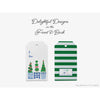Topiary Trio Holiday Gift Tags Set