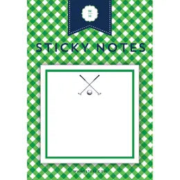Golf Sticky Notes