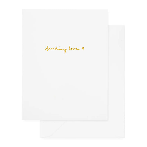 Sending Love Greeting Card