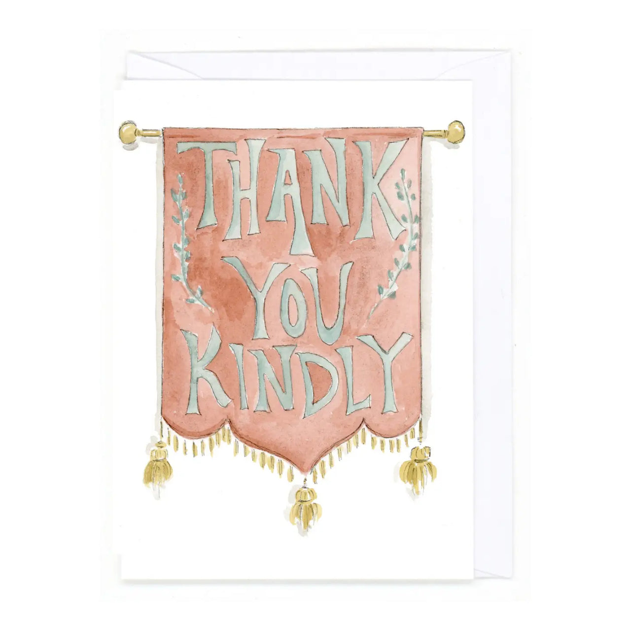 Thank You Kindly Greeting Card