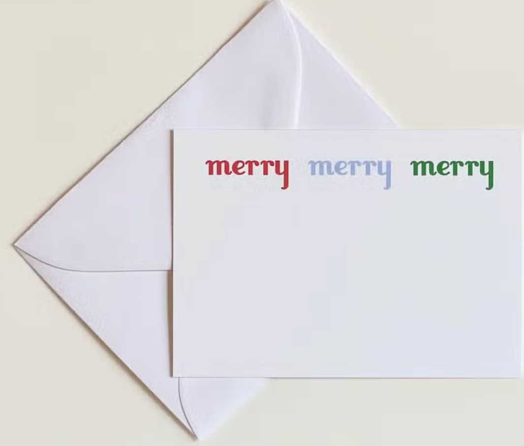 Merry Merry Merry Gift Enclosure Set