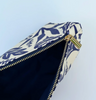 Lilibridge Island Garden Navy Makeup Bag