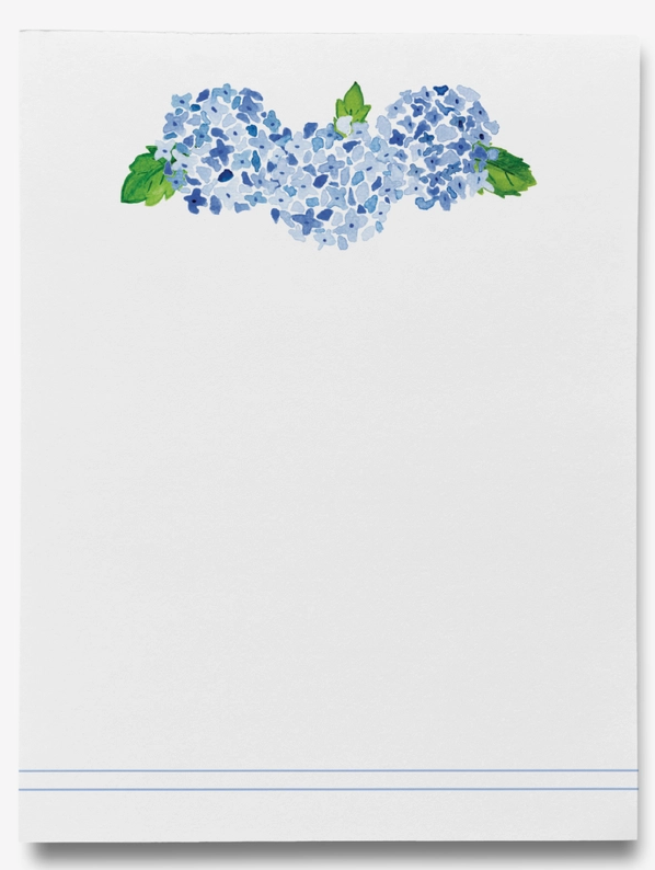 Hydrangea Notepad