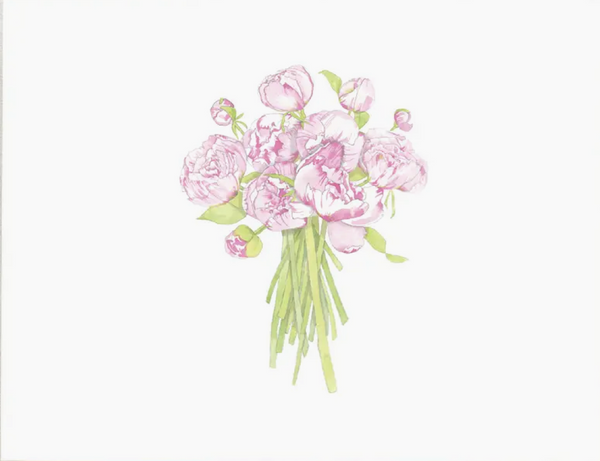 Peonies Notecards