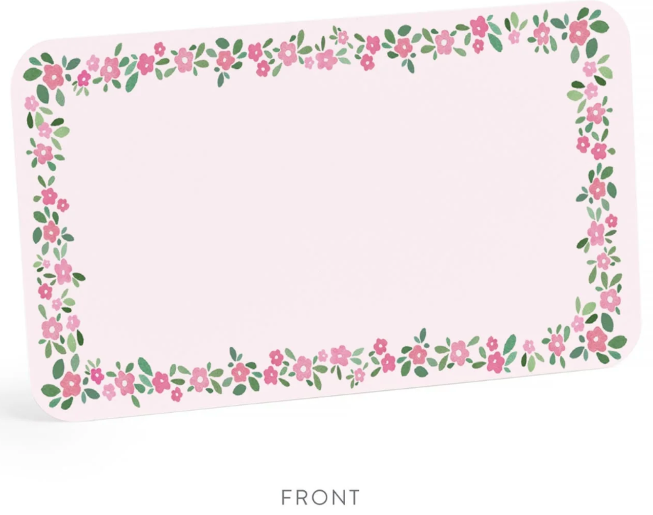 Pink Petals Little Notes