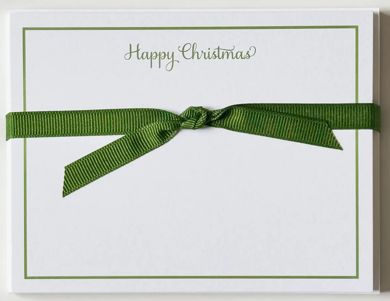 Happy Christmas Flat Notecards