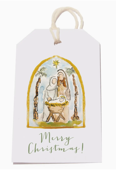 Holy Family Christmas Gift Tags