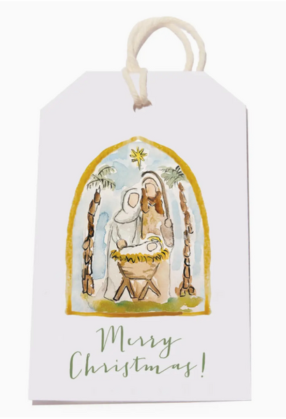Holy Family Christmas Gift Tags