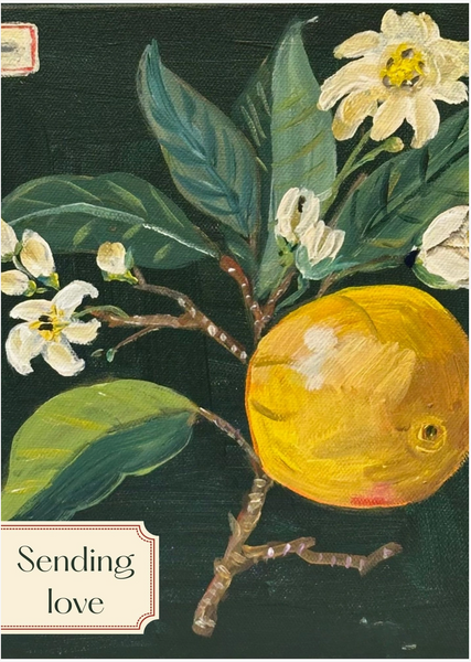 Sending Love Greeting Card