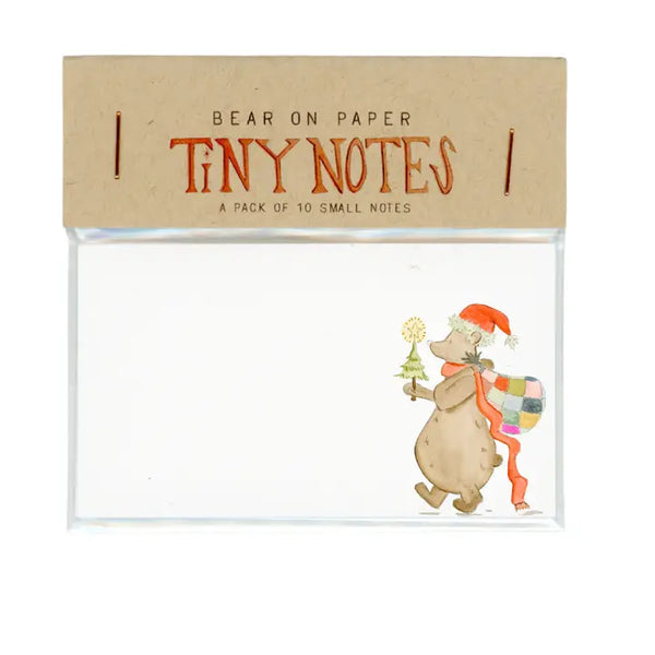 Santa Bear Tiny Notes