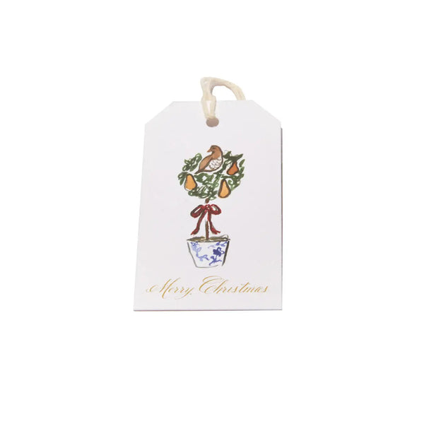 Partridge and A Pear Tree Merry Christmas Gift Tags
