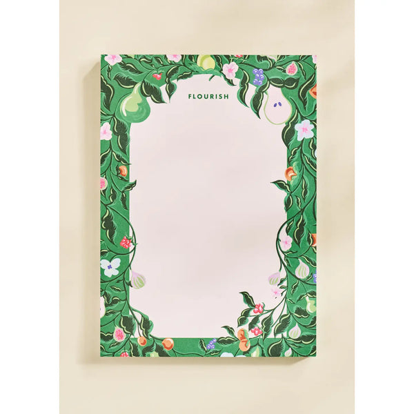 Flourish Blooming Fruits Notepad