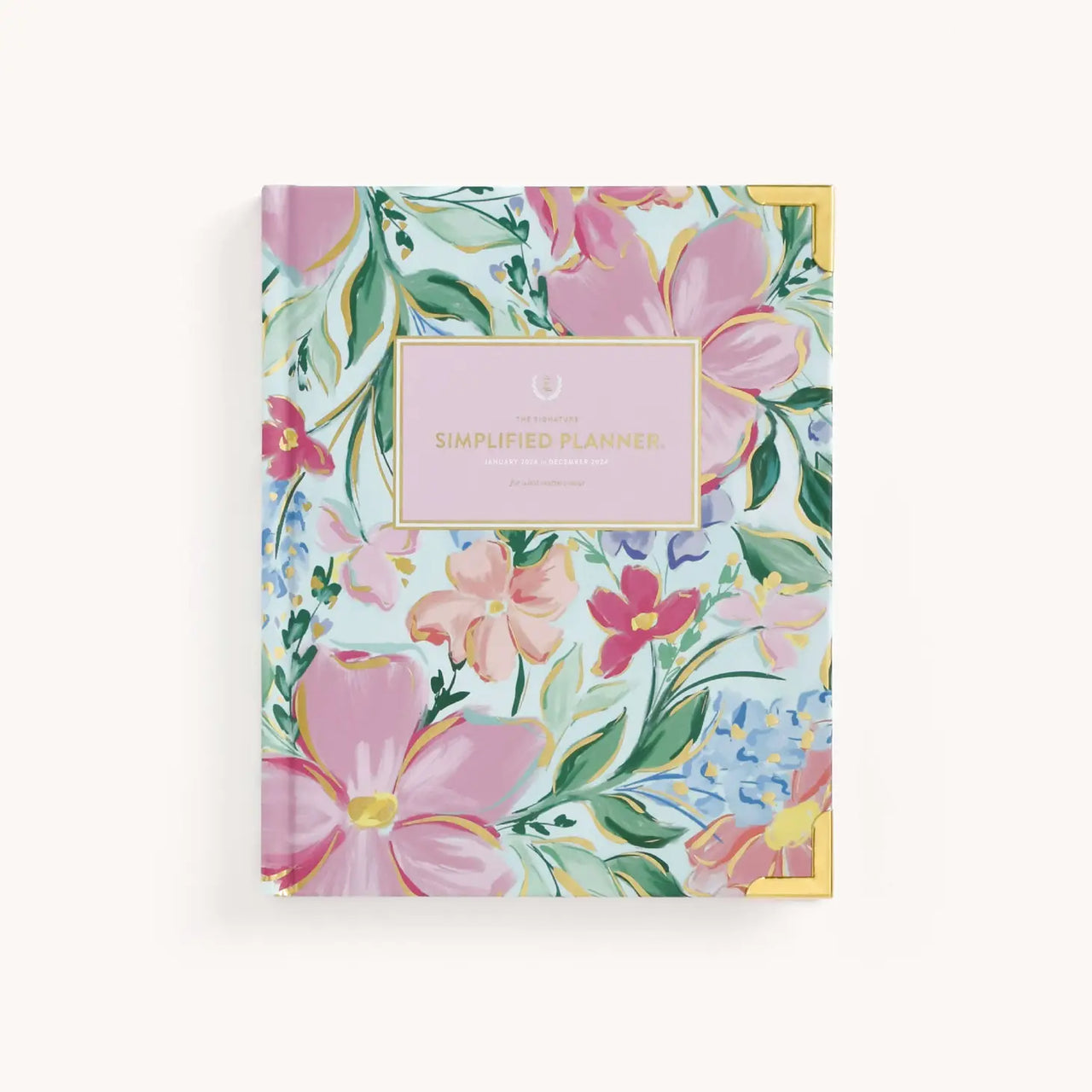 2024 Weekly Simplified Planner, Magnolia Blush