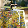 Jardin Blue and Vert Tablecloth