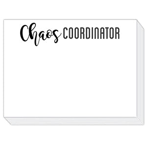 Chaos Coordinator Mini Slab Notepad