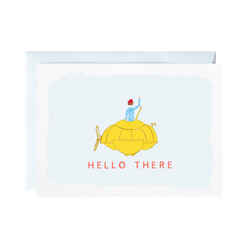 Hello There Greeting Card