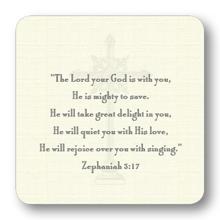 Cross Gift Card with Zephaniah 3-17
