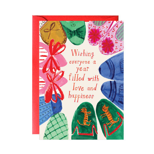 Happy Shoes  Greeting Card
