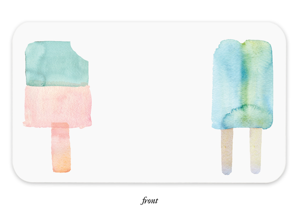 Popsicle Little Notes