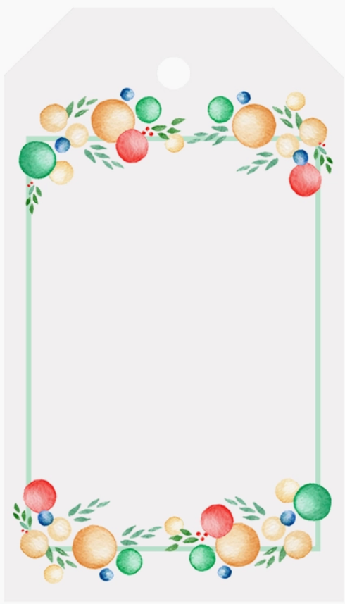 Deck the Halls Holiday Gift Tags