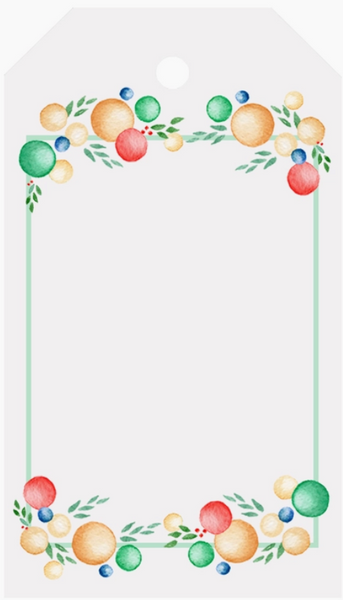 Deck the Halls Holiday Gift Tags